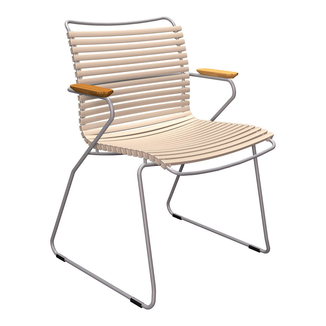 Click Outdoor Dining Chair w/ Armrests