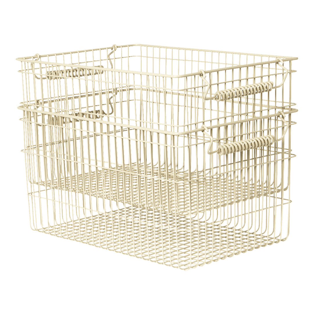 Cala Stackable Baskets - Set of 2