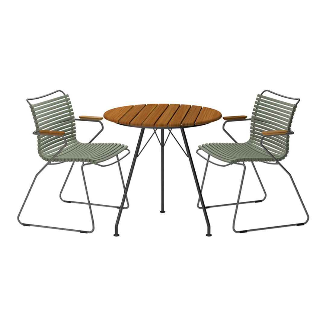 Click Outdoor Dining Chair w/ Armrests