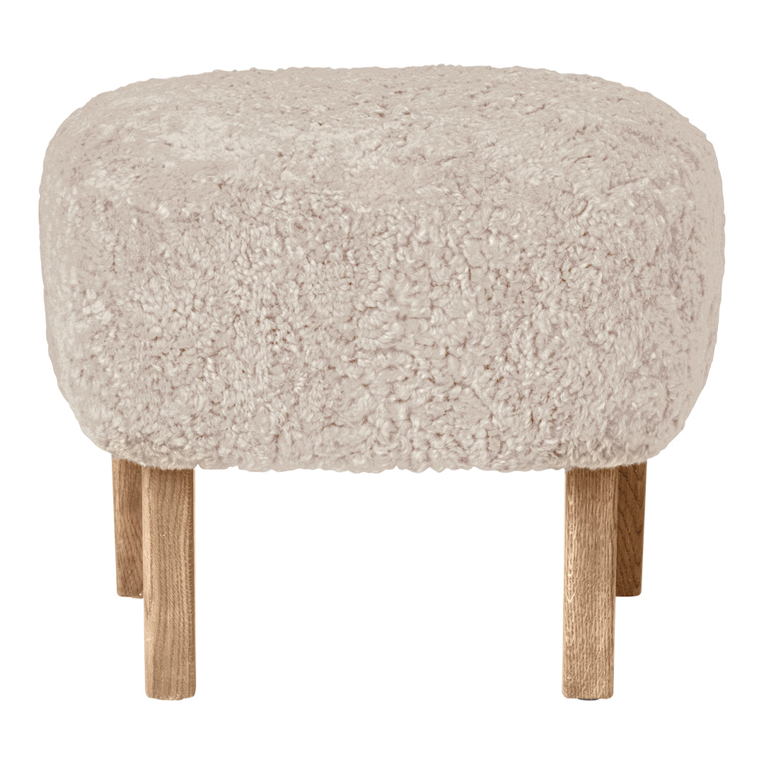 Ingeborg Ottoman - Sheepskin