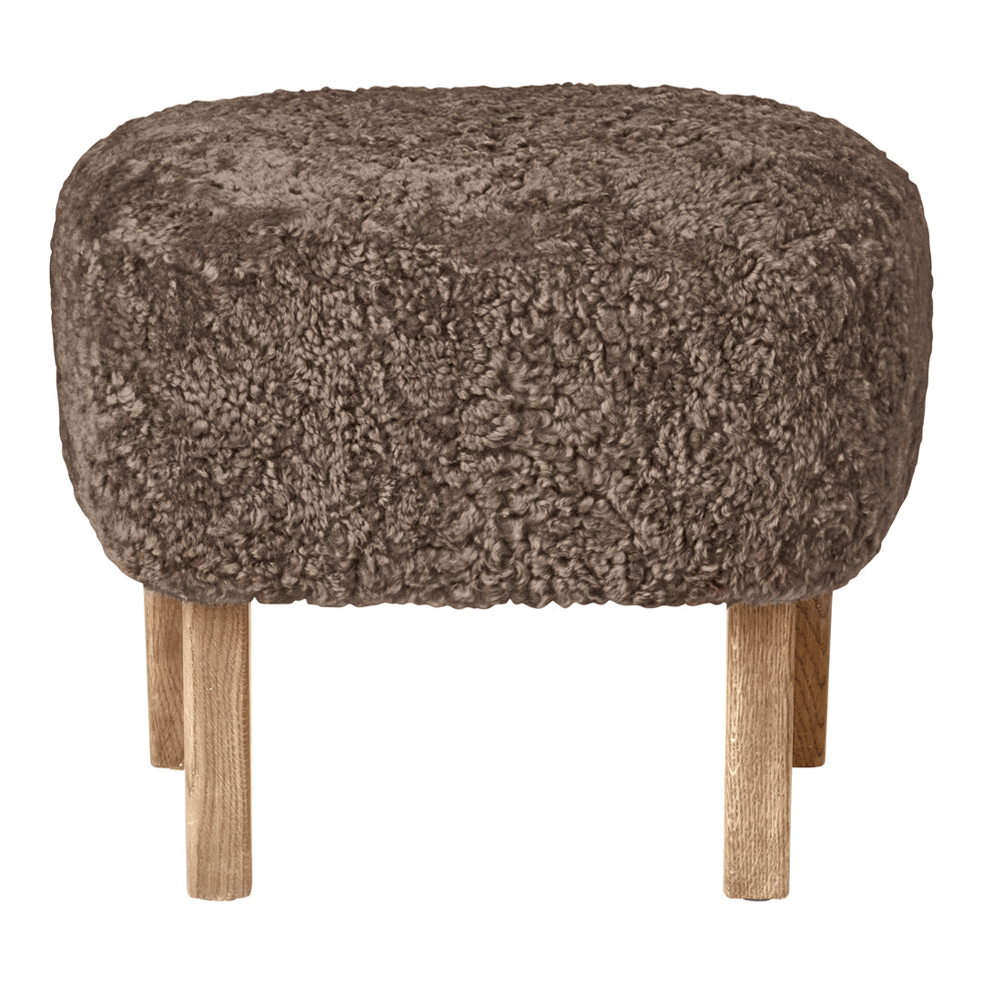 Ingeborg Ottoman - Sheepskin