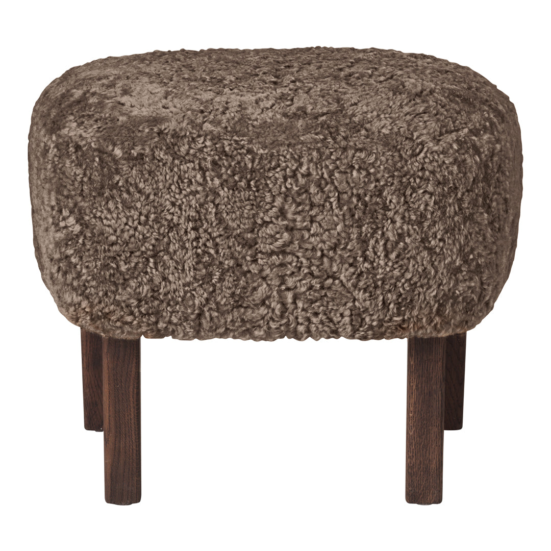 Ingeborg Ottoman - Sheepskin