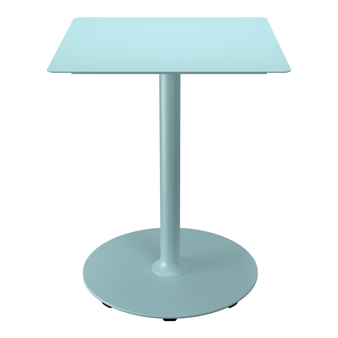 PICO Outdoor Café Table w/ Round Base - Square