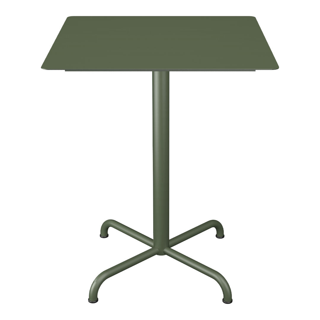 PICO Outdoor Café Table w/ 4-Star Base - Square