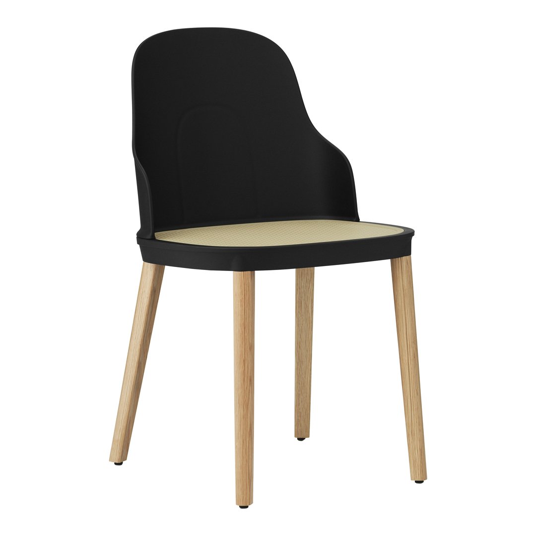 Allez Dining Chair w/ Wicker Seat