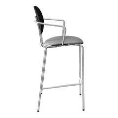 Piet Hein Counter Chair w/ Armrest - Seat Upholstered