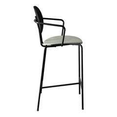 Piet Hein Counter Chair w/ Armrest - Seat Upholstered