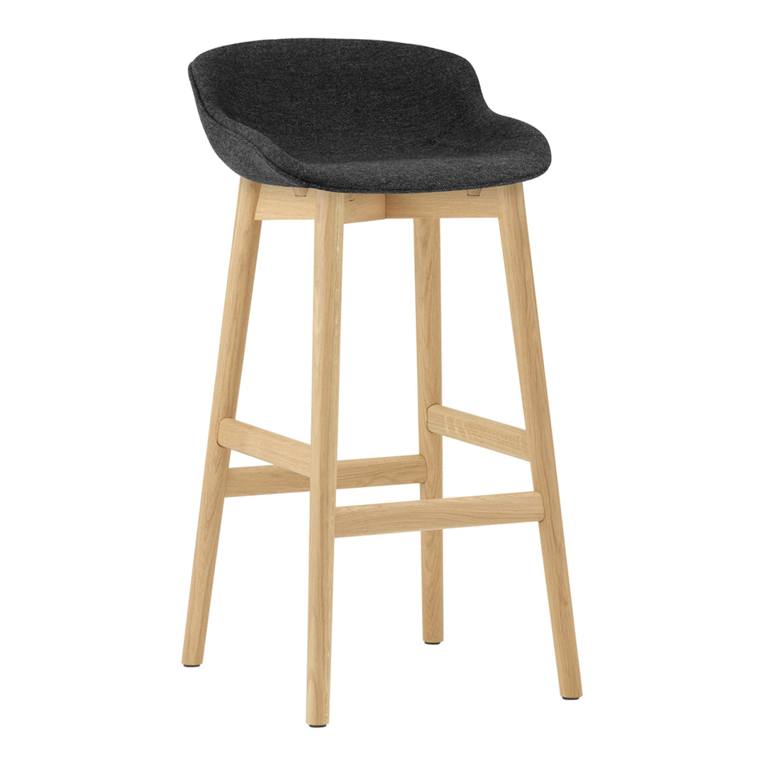 Hyg Bar Stool - Full Upholstery / Wood Base