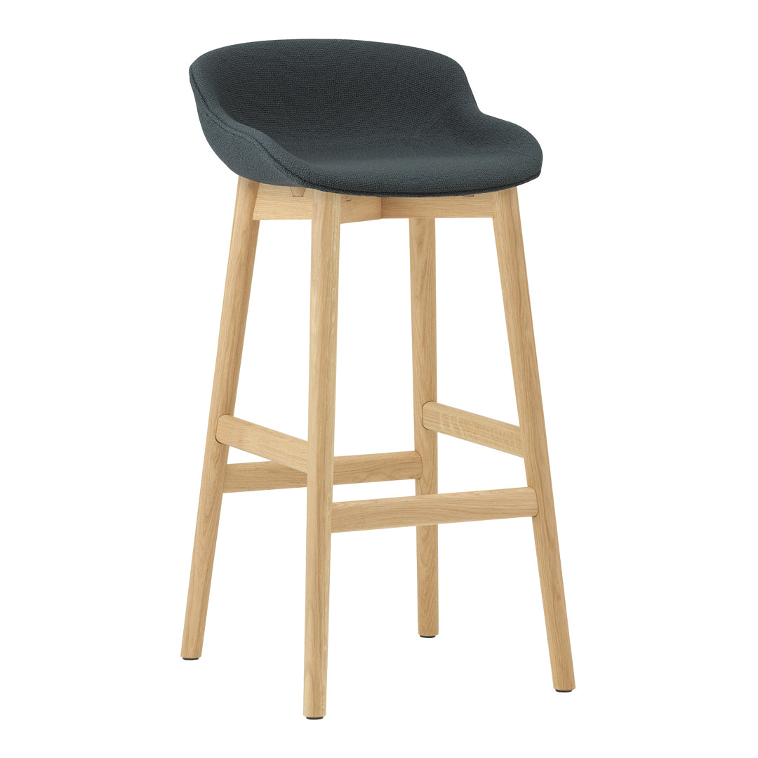 Hyg Bar Stool - Full Upholstery / Wood Base