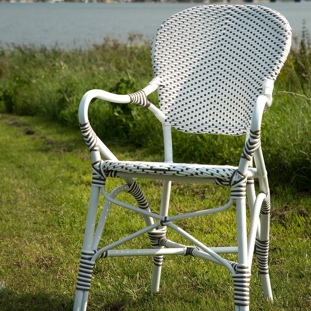 Isabell Armchair - AluRattan Outdoor - Stackable