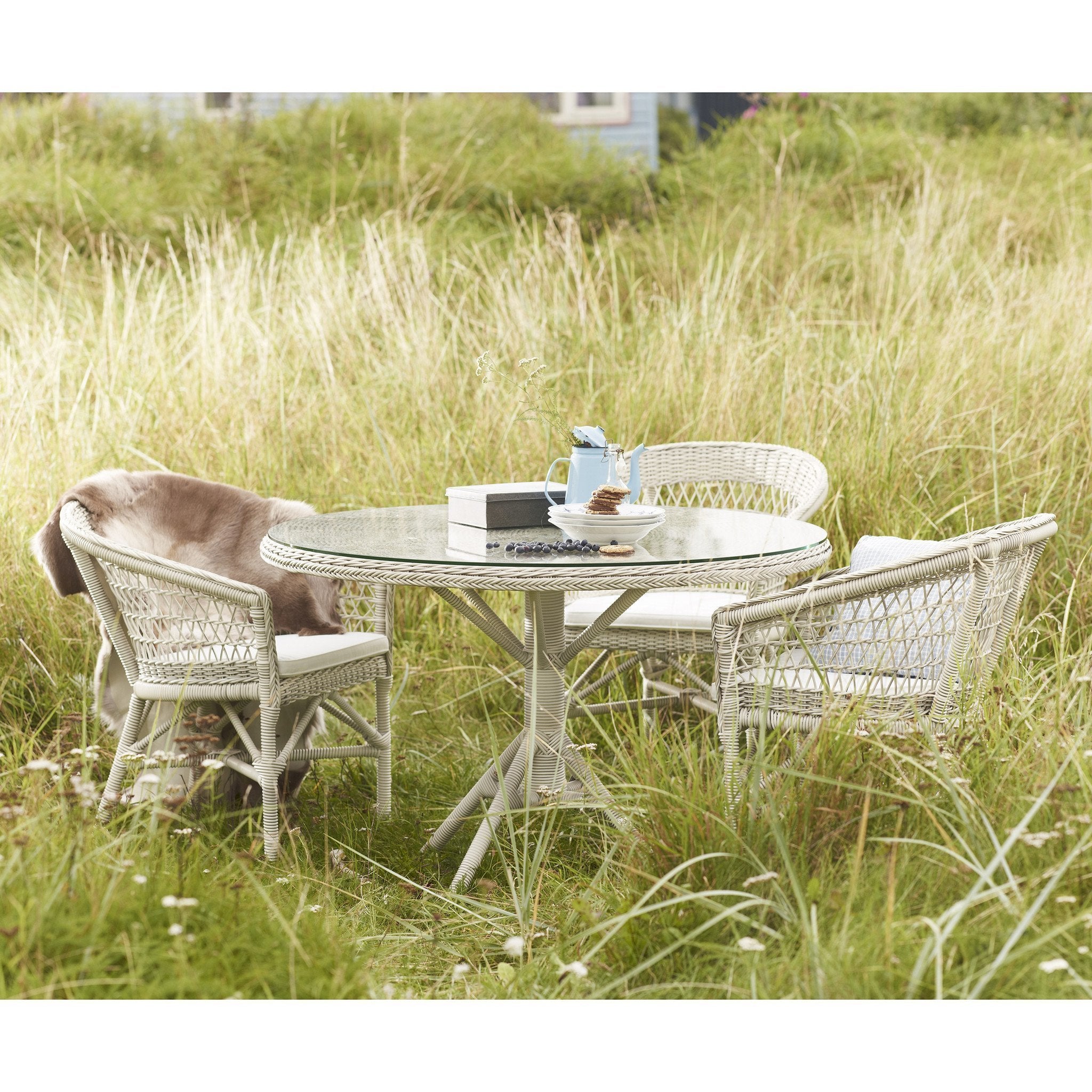 Emma Outdoor Dining Chair - Stackable