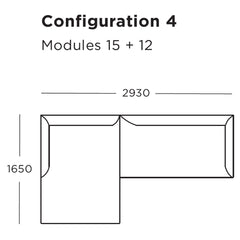 Blade Modular Sofa (Modules 9-16)