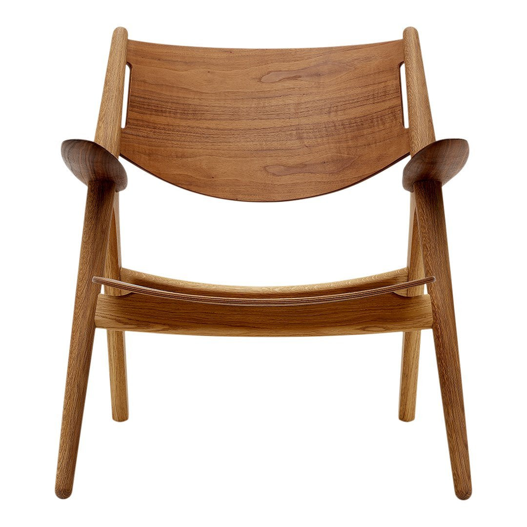 CH28T Sawhorse Lounge Chair - All Wood