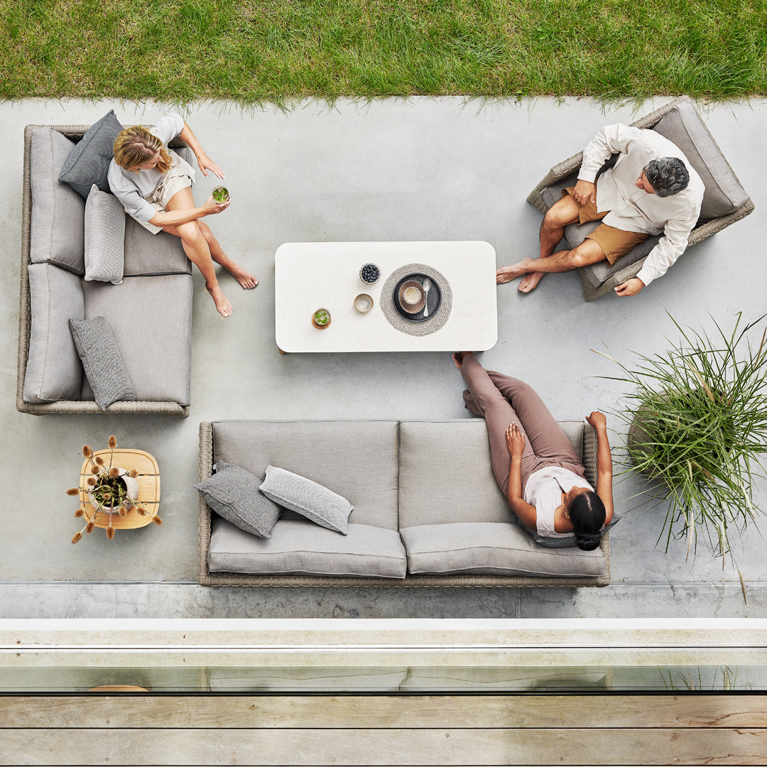 Diamond 3-Seater Outdoor Sofa