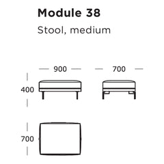 Edge V1 Modular Sofa (Modules 33-38)