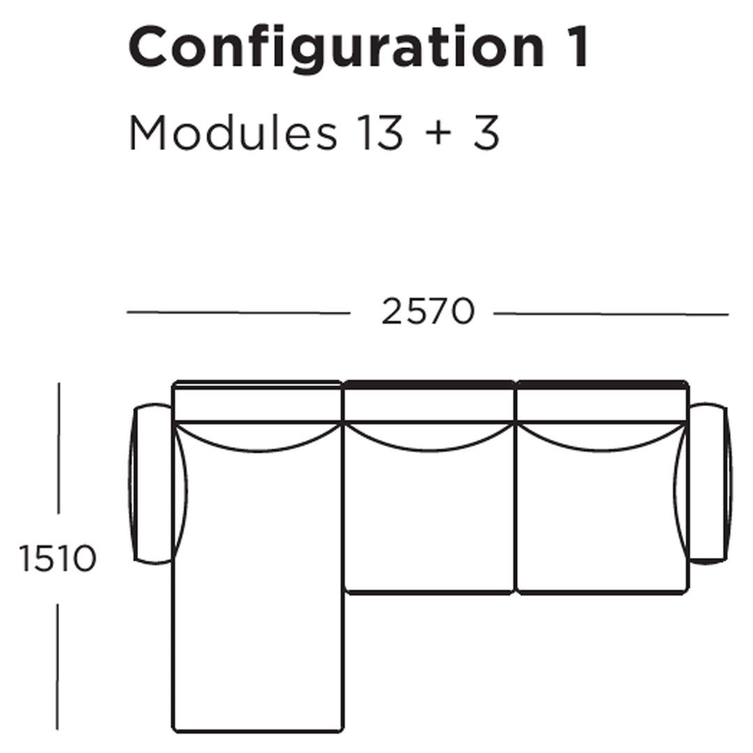 Hang Modular Sofa (Modules 1-8)