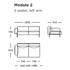 Hang Modular Sofa (Modules 1-8)