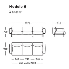 Hang Modular Sofa (Modules 1-8)