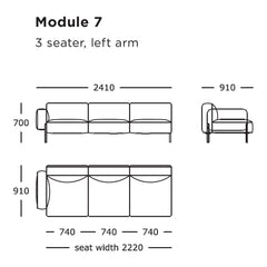 Hang Modular Sofa (Modules 1-8)