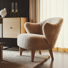 Ingeborg Lounge Chair - Sheepskin