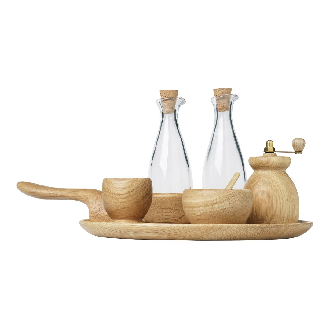 Menageri Salt Cellar & Spoon