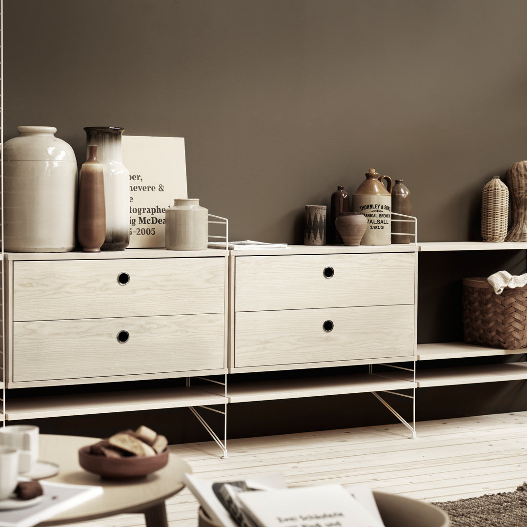 Cabinets with Two Drawers