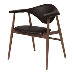 Masculo Dining Chair - Wood Base