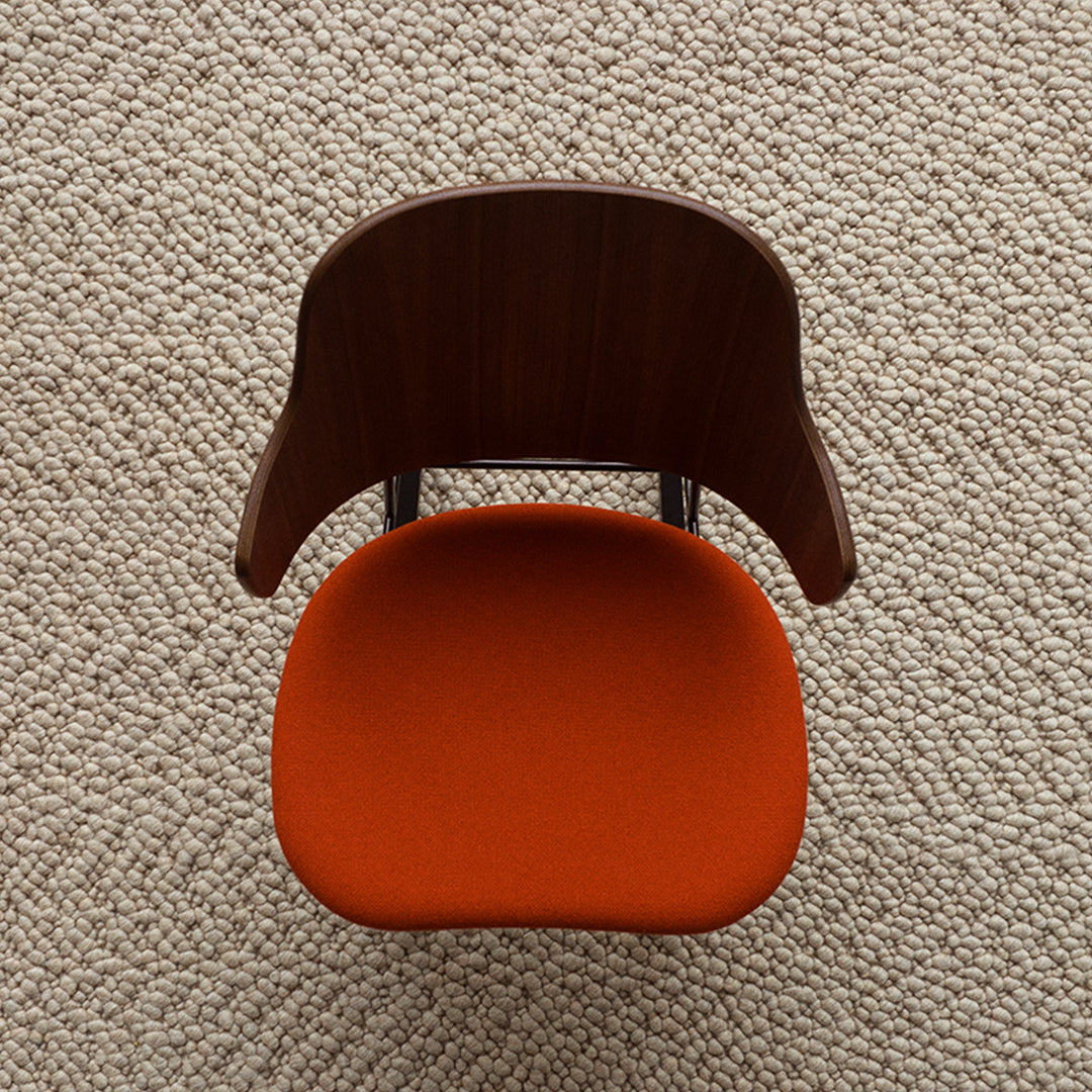 The Penguin Dining Chair - Seat Upholstered