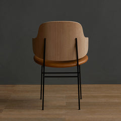 The Penguin Dining Chair - Seat Upholstered