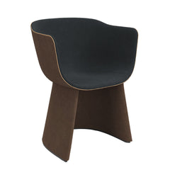 Monolit Dining Chair w/ Leather Piping