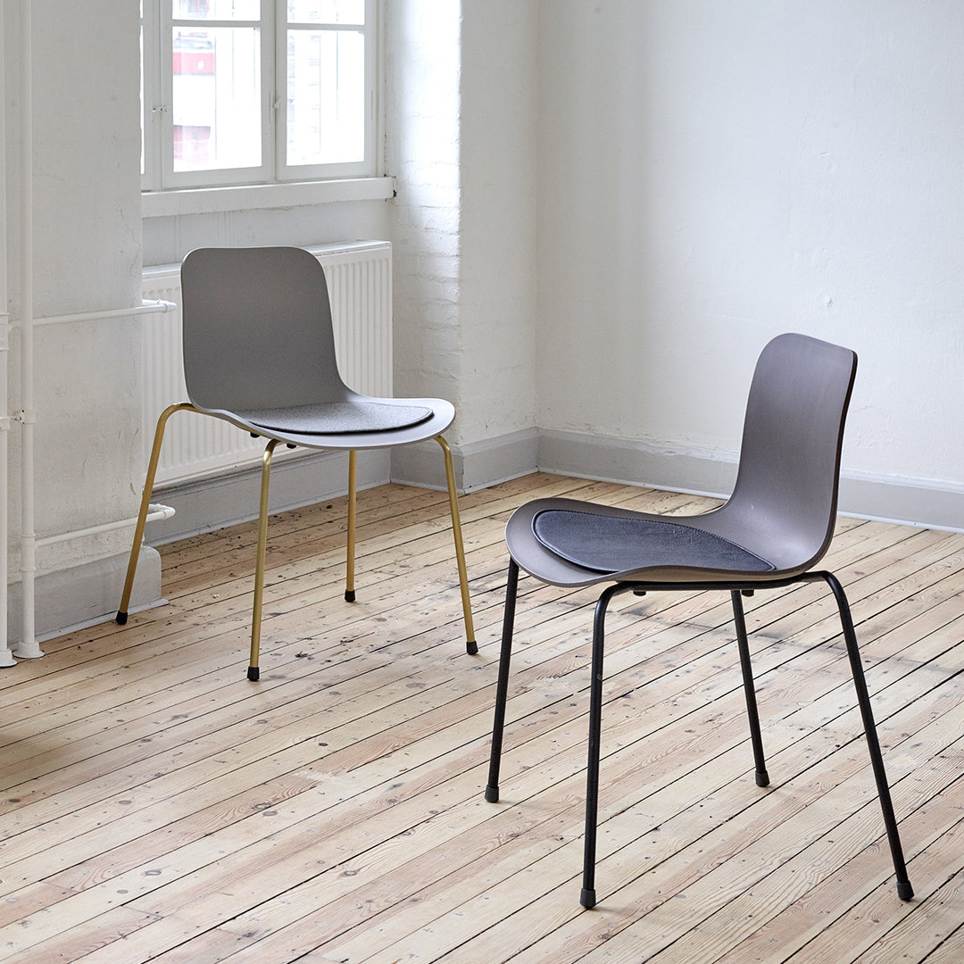 Langue Dining Chair - Steel