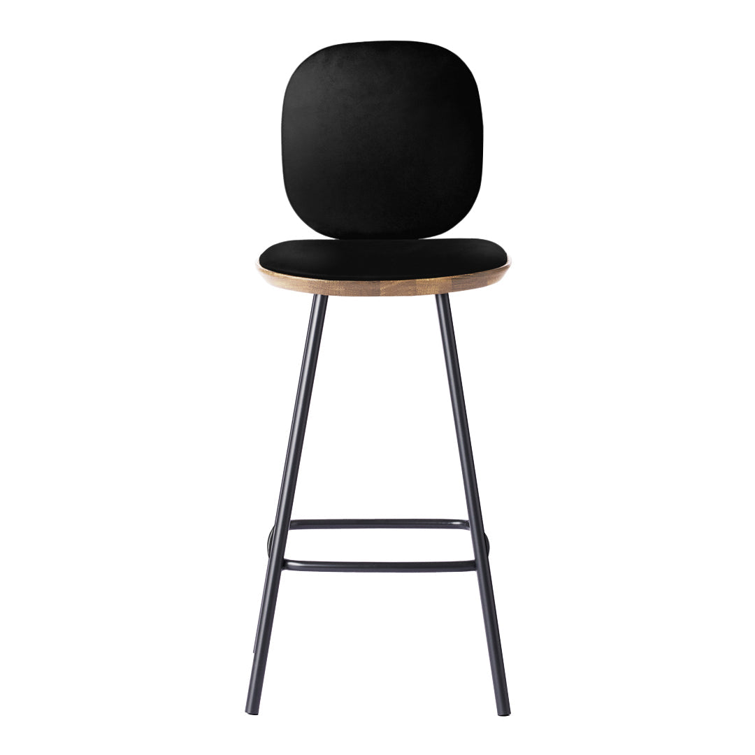 Pauline Comfort Counter Stool - Metal Legs