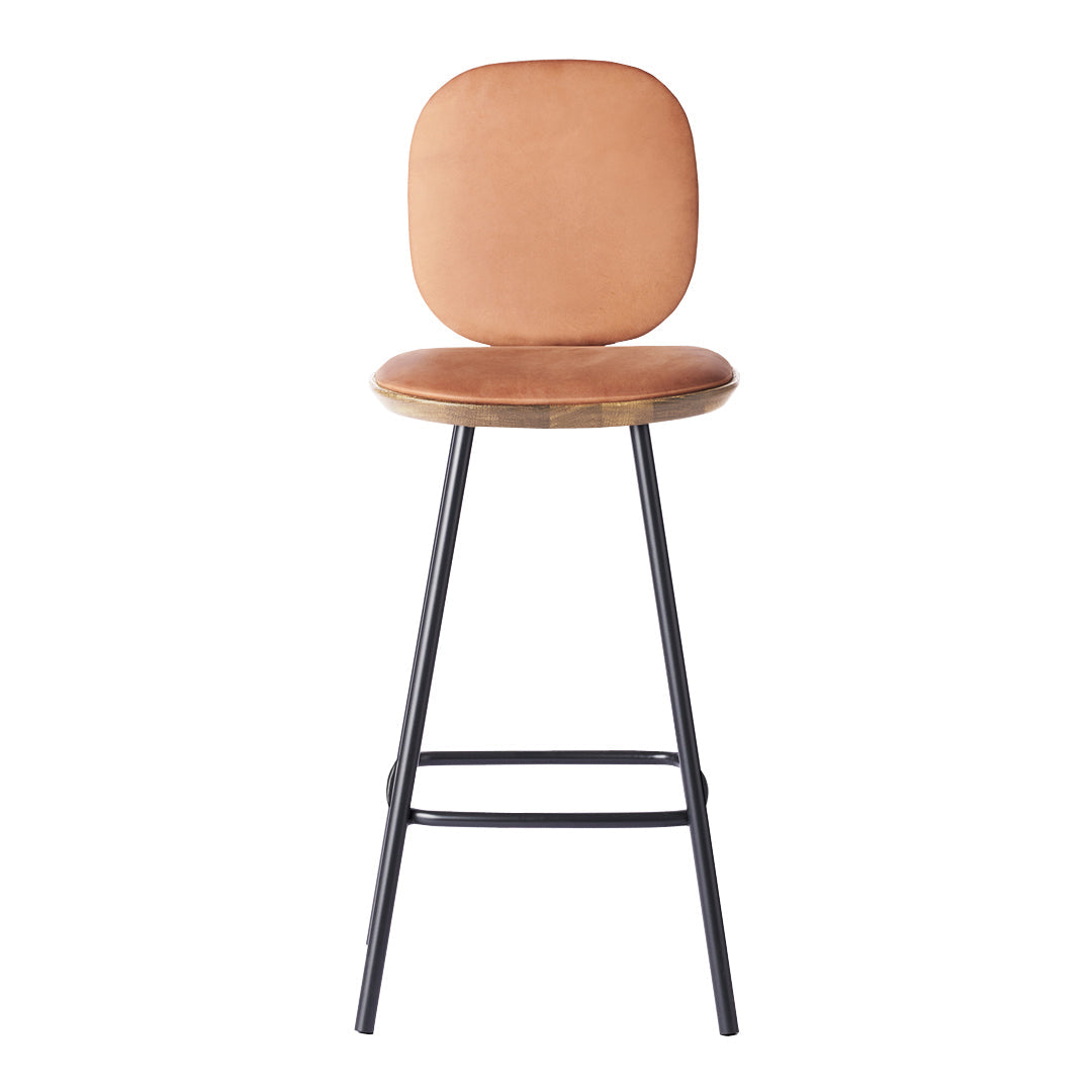 Pauline Comfort Counter Stool - Metal Legs