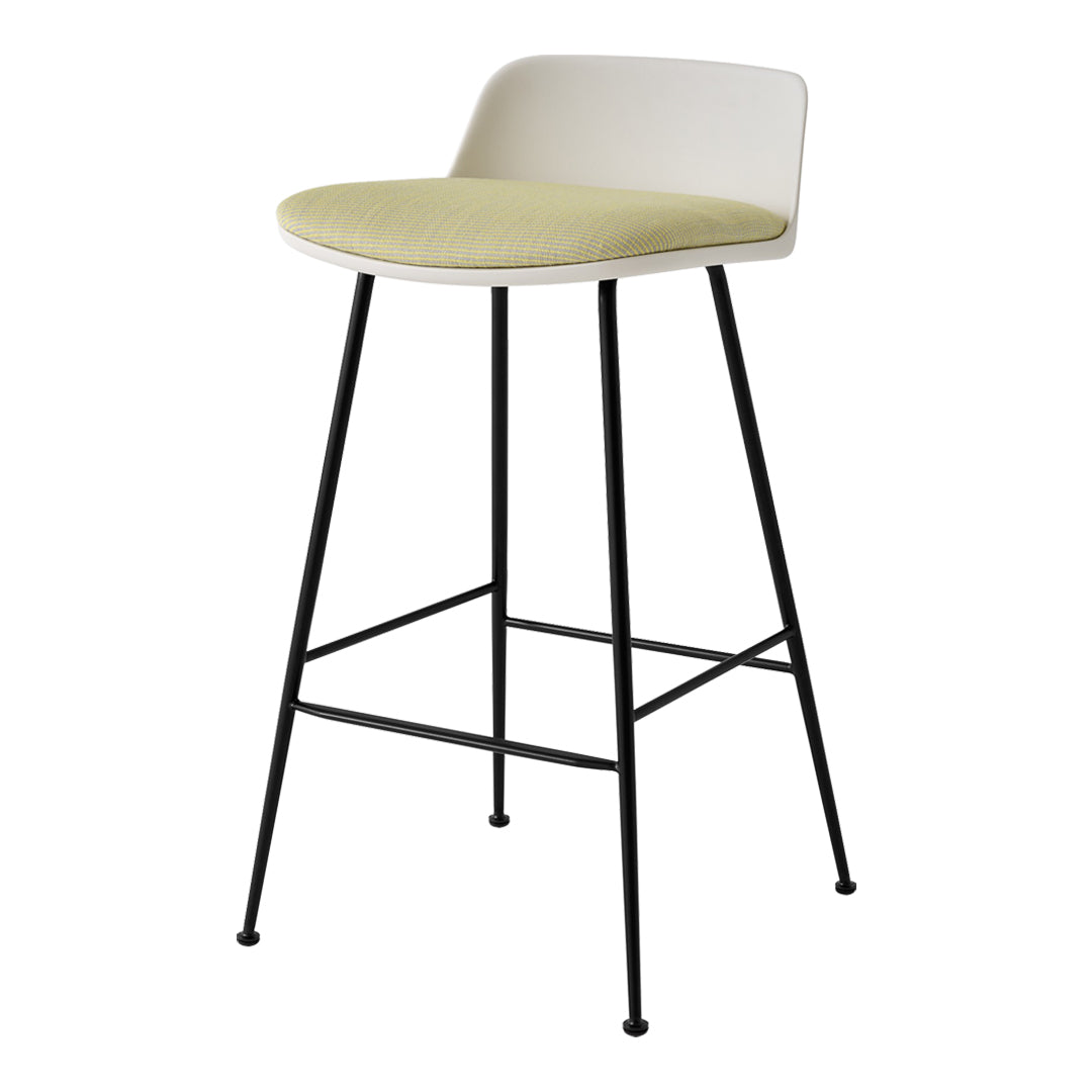 Rely HW82 Low Back Counter Stool - Seat Upholstered