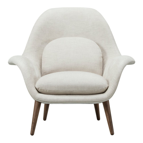 Fredericia Furniture Swoon Lounge Chair - Single Fabric by Space ...