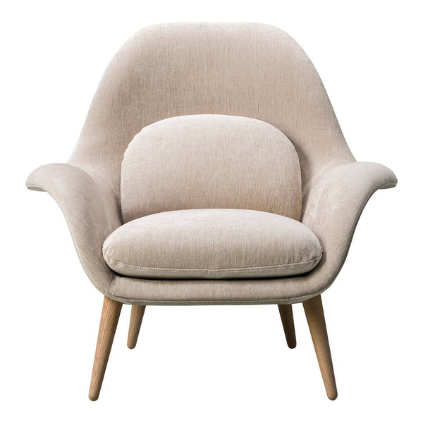 Fredericia Furniture Swoon Lounge Chair - Single Fabric by Space ...