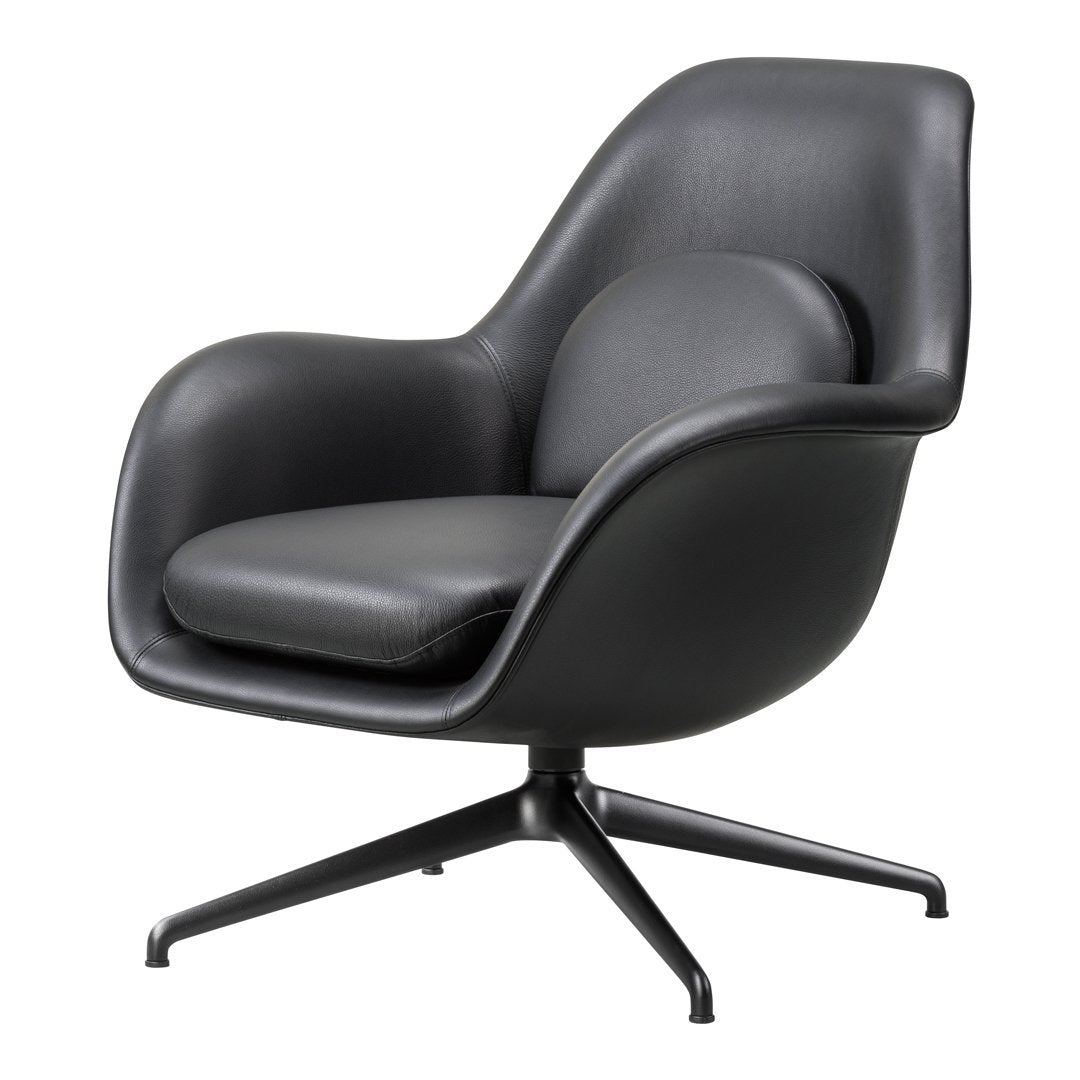 Siena Leather Chair Cushion- texxture Black