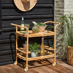 Carlo Outdoor Bar Trolley