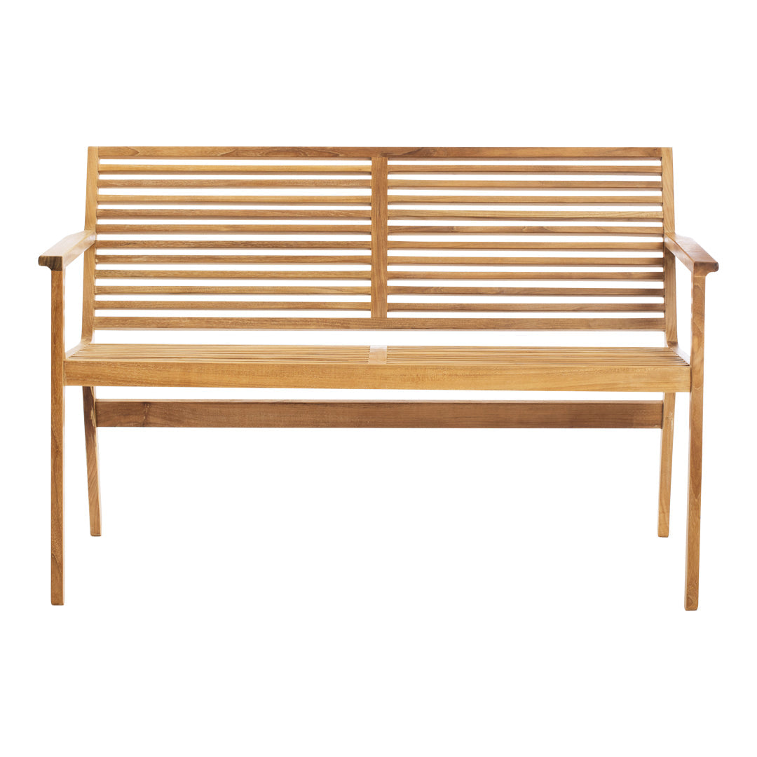 RIB Outdoor Dining Bench - w/ Backrest