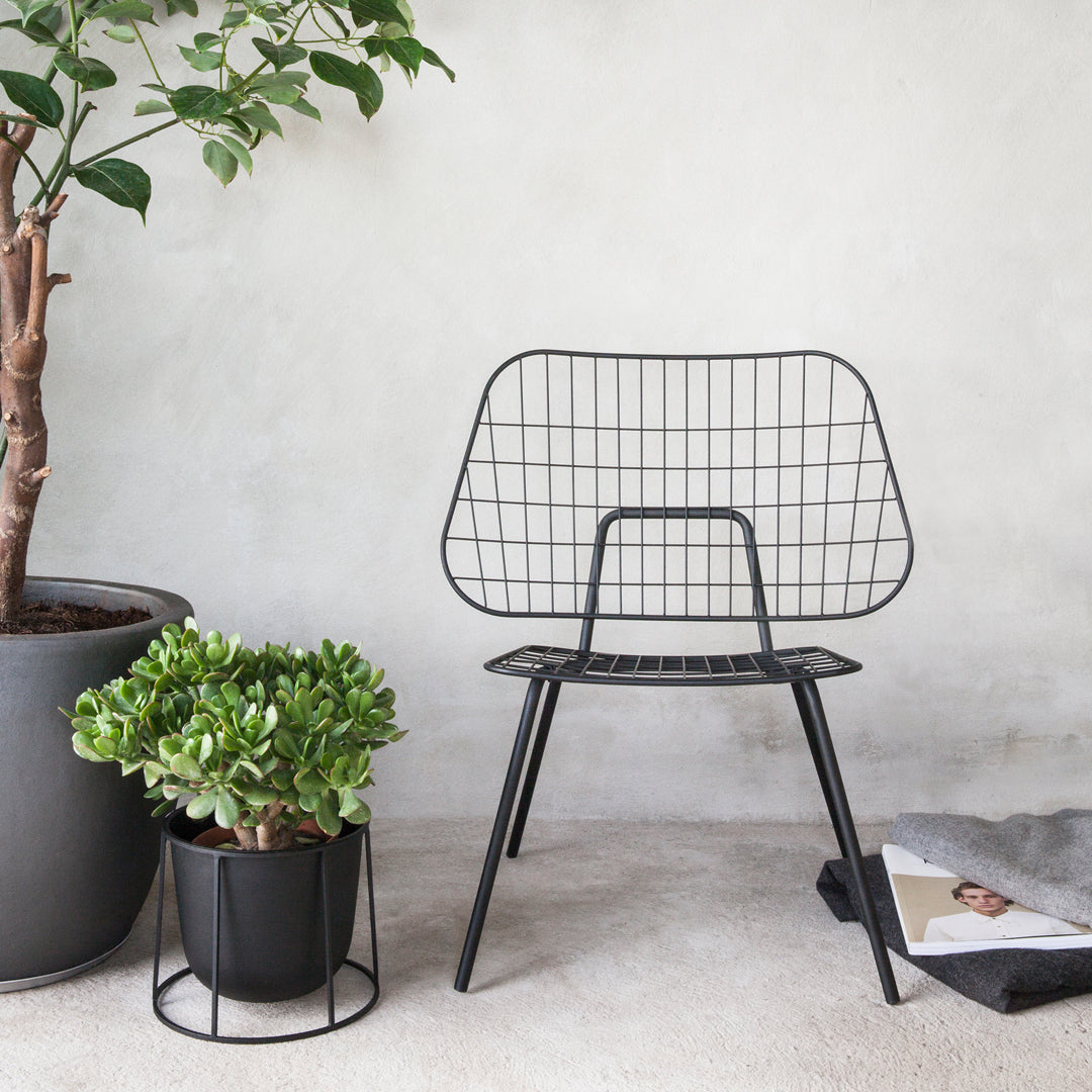 Wire Base by Norm Architects, Outdoor wire planter