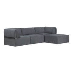 Wonder 3-Seater Sofa w/ Chaise Lounge