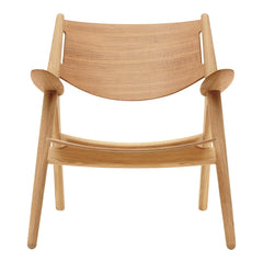 CH28T Sawhorse Lounge Chair - All Wood