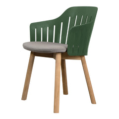 Choice Outdoor Chair - Wood Base - w/ Seat Cushion