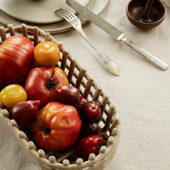 Ceramic Basket - Oval