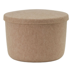 Hide Storage Pouf