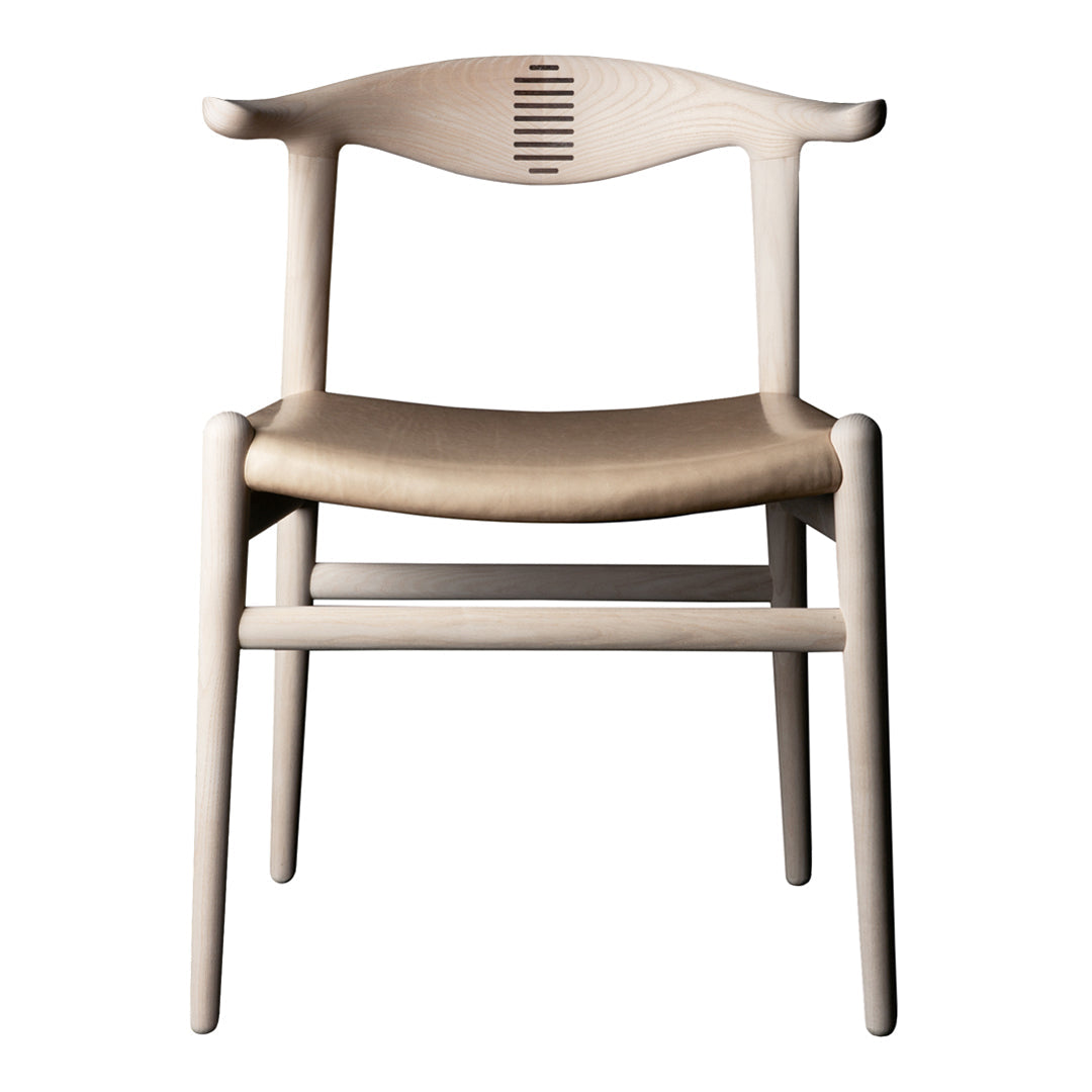 Wegner PP505 Cow Horn Chair - Upholstered